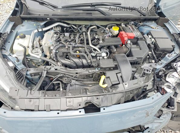 3N1AB8CV6SY394779 2025 NISSAN SENTRA Turquoise Вид задньої частини салону