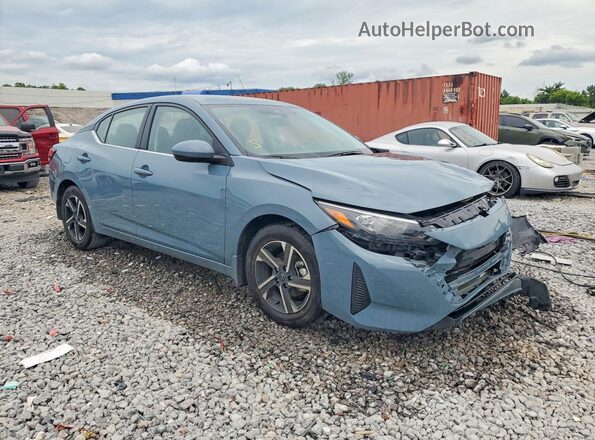 3N1AB8CV6SY394779 2025 NISSAN SENTRA Turquoise Передня права чверть