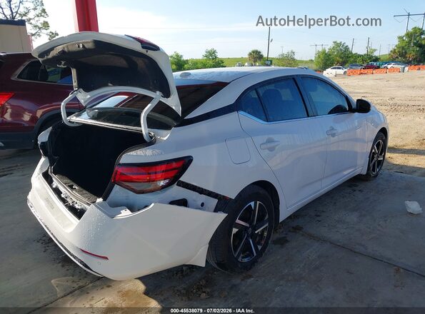 3N1AB8CV6SY416697 2025 NISSAN SENTRA White Rear right