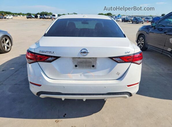 3N1AB8CV7LY288620 2020 NISSAN SENTRA White Вид ззаду