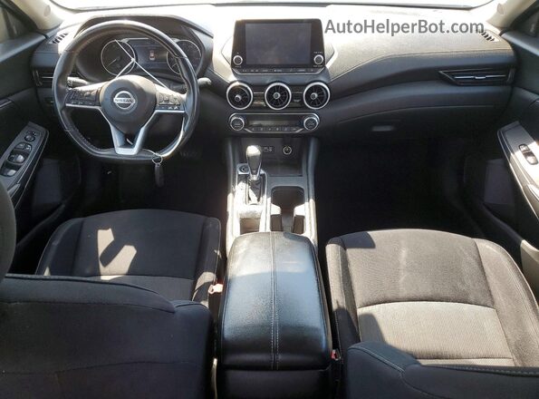 3N1AB8CV7LY294062 2020 NISSAN SENTRA Blue Вид панелі приладів