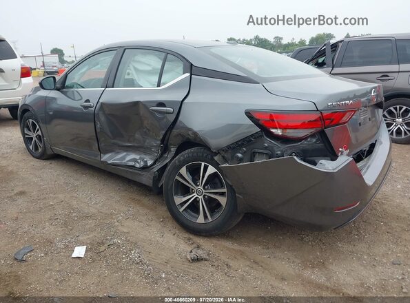 3N1AB8CV7MY224661 2021 NISSAN SENTRA Gray Rear left