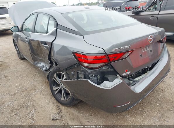 3N1AB8CV7MY224661 2021 NISSAN SENTRA Gray Front view