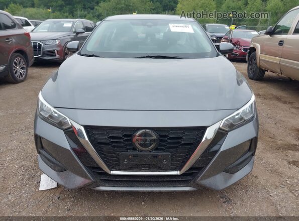 3N1AB8CV7MY224661 2021 NISSAN SENTRA Gray Instrument cluster view