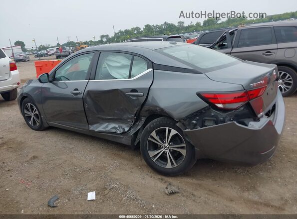 3N1AB8CV7MY224661 2021 NISSAN SENTRA Gray 360 interior view