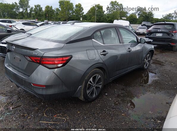 3N1AB8CV7MY234834 2021 NISSAN SENTRA Gray Задня права чверть