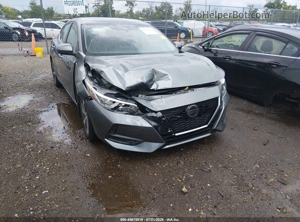 3N1AB8CV7MY234834 2021 NISSAN SENTRA Gray Вид спереду
