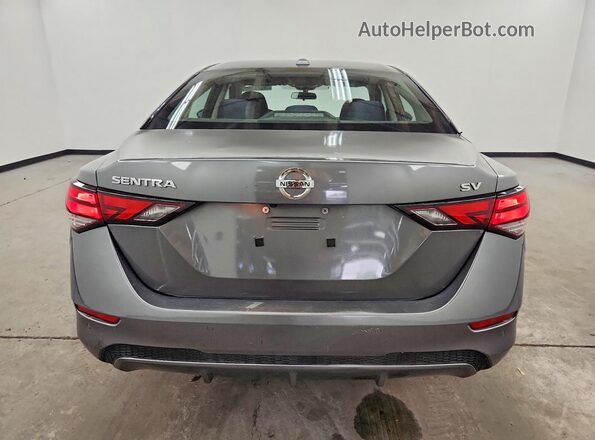 3N1AB8CV7MY274170 2021 NISSAN SENTRA Gray Вид ззаду