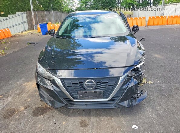 3N1AB8CV7MY289350 2021 NISSAN SENTRA Black წინა ხედი