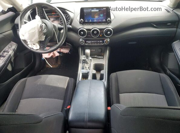 3N1AB8CV7MY289350 2021 NISSAN SENTRA Black წინა პანელის ხედი