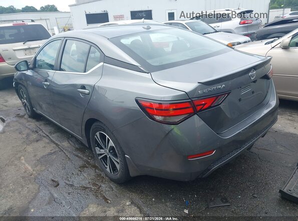 3N1AB8CV7MY305661 2021 NISSAN SENTRA Gray Հետևի ձախ