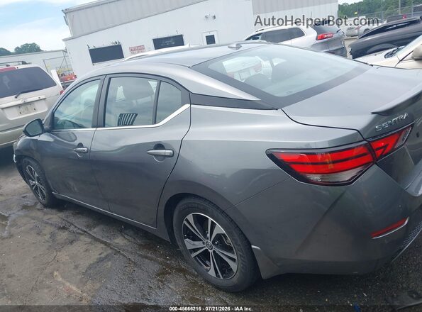 3N1AB8CV7MY305661 2021 NISSAN SENTRA Gray Սալոնի 360 աստիճան տեսք