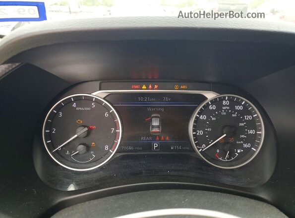 3N1AB8CV7NY243082 2022 NISSAN SENTRA Серебряный Вид щитка приборов