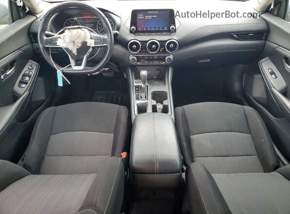 3N1AB8CV7NY243082 2022 NISSAN SENTRA Серебряный Вид панели приборов