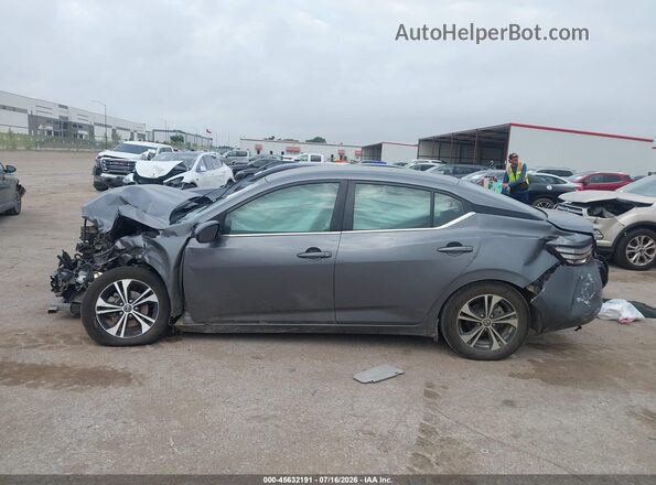 3N1AB8CV7NY255815 2022 NISSAN SENTRA Серый Вид задней части салона