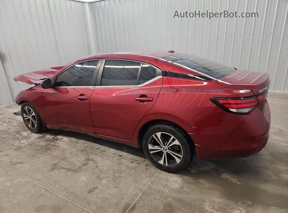 3N1AB8CV7NY298938 2022 NISSAN SENTRA Red 