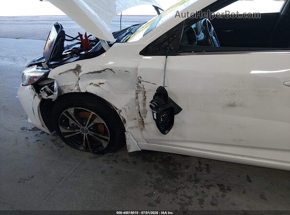 3N1AB8CV7NY301935 2022 NISSAN SENTRA White Դիմացի տեսք