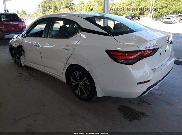 3N1AB8CV7NY301935 2022 NISSAN SENTRA White Հետևի ձախ