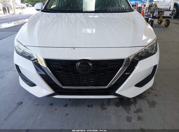 3N1AB8CV7NY301935 2022 NISSAN SENTRA White Սարքավորումների վահանակի տեսք