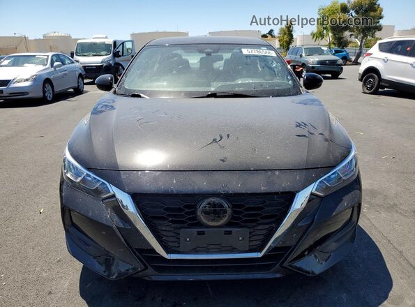 3N1AB8CV7PY225328 2023 NISSAN SENTRA Black Front view