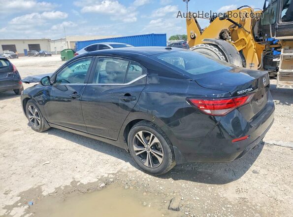 3N1AB8CV7PY244221 2023 NISSAN SENTRA Черный Задняя левая четверть