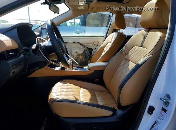 3N1AB8CV7PY247989 2023 NISSAN SENTRA White Front interior view