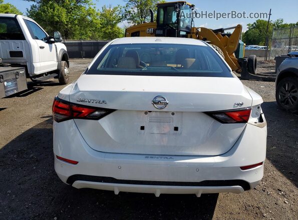 3N1AB8CV7PY247989 2023 NISSAN SENTRA White Rear view