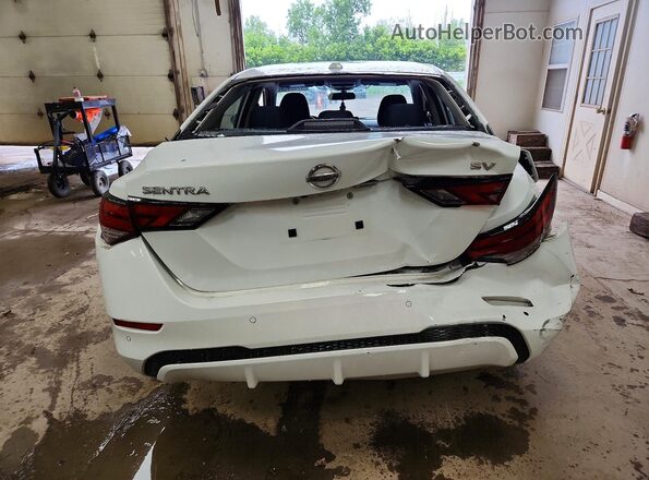 3N1AB8CV7PY249919 2023 NISSAN SENTRA White Widok z tyłu