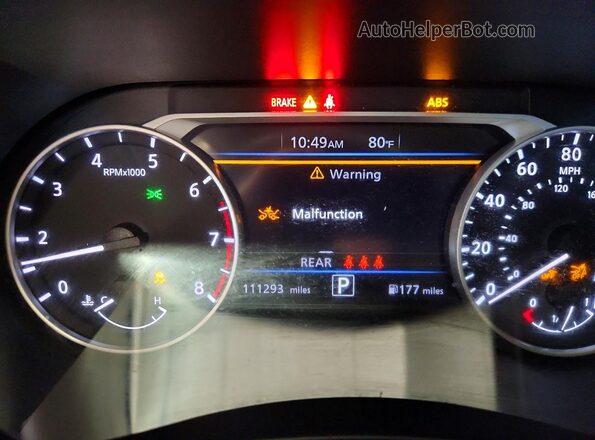 3N1AB8CV7PY250987 2023 NISSAN SENTRA Black Вид щитка приладів
