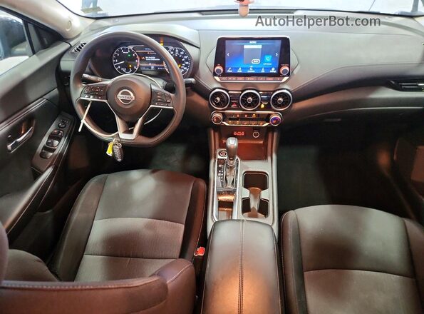 3N1AB8CV7PY250987 2023 NISSAN SENTRA Black Вид панелі приладів