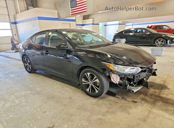 3N1AB8CV7PY250987 2023 NISSAN SENTRA Black Передня права чверть