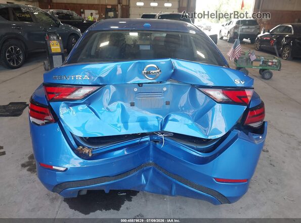 3N1AB8CV7PY259852 2023 NISSAN SENTRA Синий Вид спереди