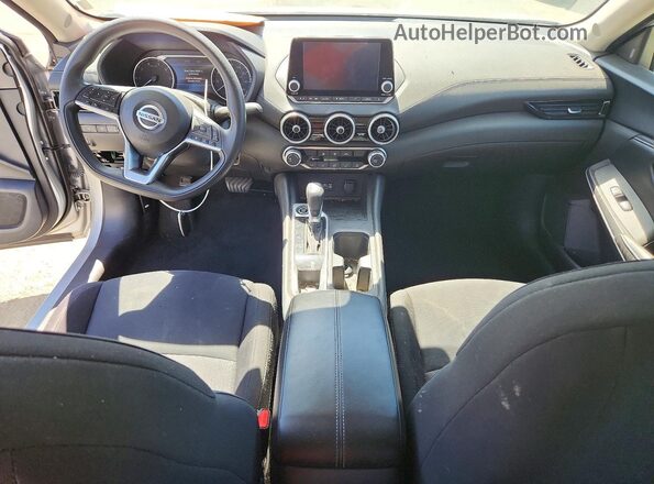 3N1AB8CV7PY278255 2023 NISSAN SENTRA Silver Dashboard view