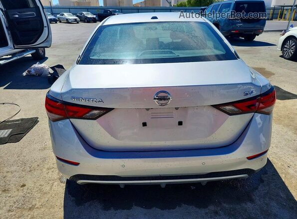 3N1AB8CV7PY278255 2023 NISSAN SENTRA Silver Rear view