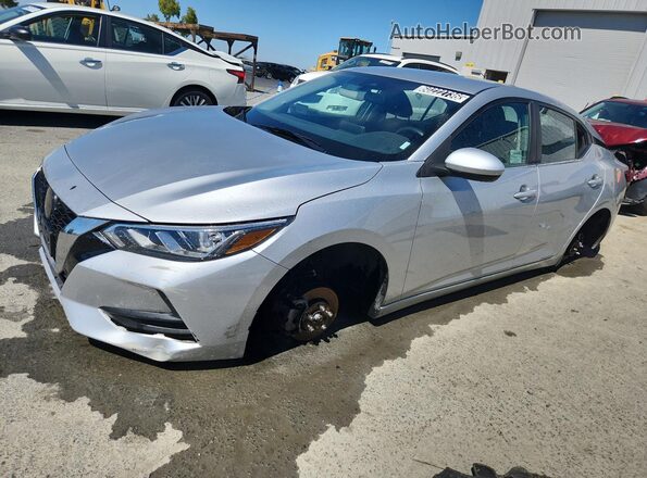 3N1AB8CV7PY278255 2023 NISSAN SENTRA Silver 360 interior view