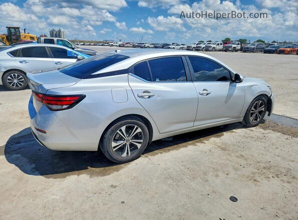 3N1AB8CV7PY292298 2023 NISSAN SENTRA Silver Trasero derecho