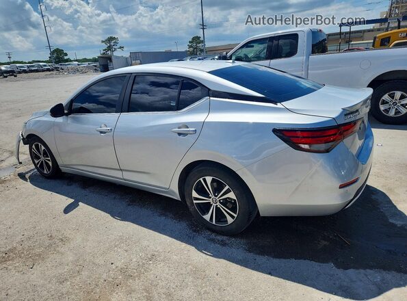 3N1AB8CV7PY292298 2023 NISSAN SENTRA Silver Trasero izquierdo