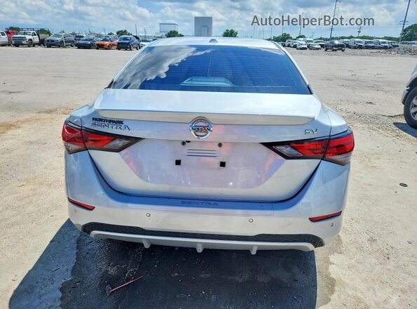 3N1AB8CV7PY292298 2023 NISSAN SENTRA Silver Vista trasera