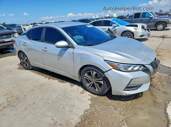 3N1AB8CV7PY292298 2023 NISSAN SENTRA Silver Delantero derecho