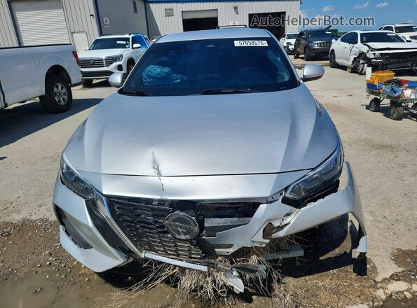 3N1AB8CV7PY292298 2023 NISSAN SENTRA Silver Vista frontal