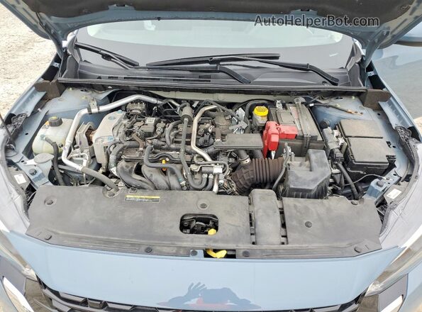 3N1AB8CV7RY225672 2024 NISSAN SENTRA Синий Вид задней части салона