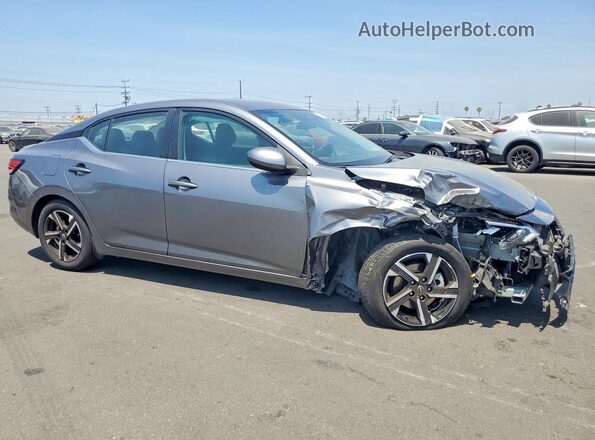 3N1AB8CV7RY240723 2024 NISSAN SENTRA Серый Передняя правая четверть
