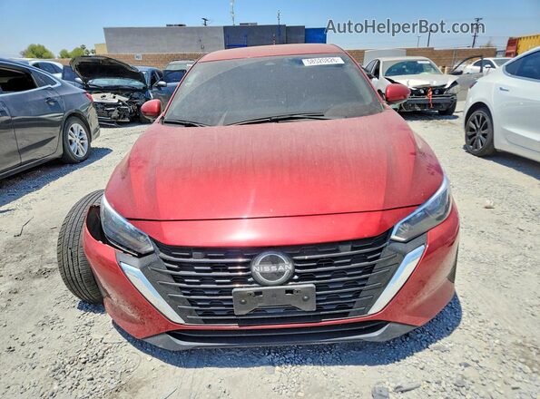 3N1AB8CV7RY256632 2024 NISSAN SENTRA Red წინა ხედი