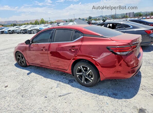 3N1AB8CV7RY256632 2024 NISSAN SENTRA Red უკანა მარცხენა