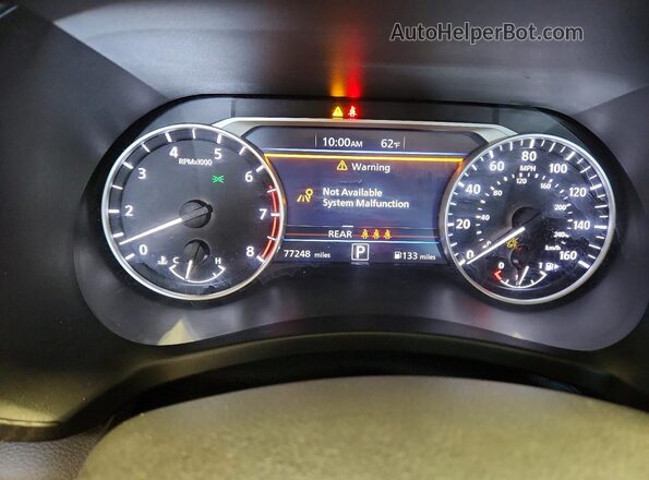 3N1AB8CV7RY270255 2024 NISSAN SENTRA Black Вид щитка приладів