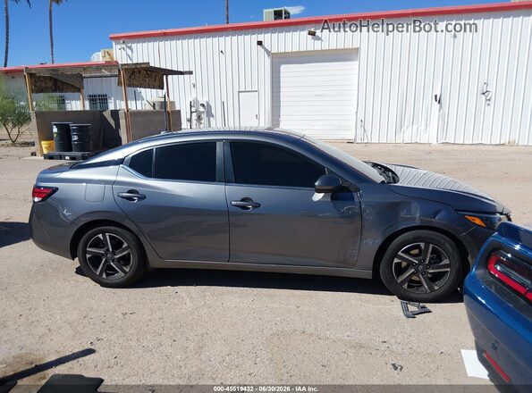 3N1AB8CV7RY291610 2024 NISSAN SENTRA Серый Вид щитка приборов