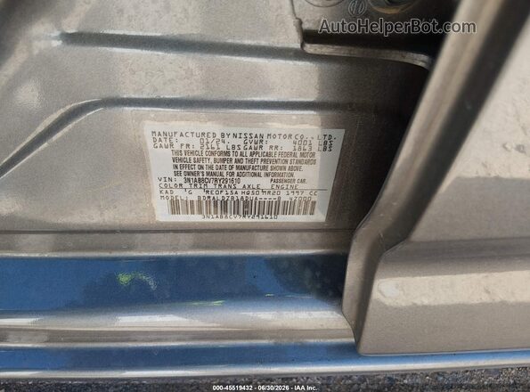 3N1AB8CV7RY291610 2024 NISSAN SENTRA Серый Вид подкапотного пространства