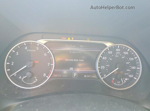 3N1AB8CV7RY358738 2024 NISSAN SENTRA Black Instrument cluster view