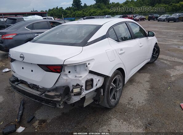 3N1AB8CV7SY209610 2025 NISSAN SENTRA White Задня права чверть