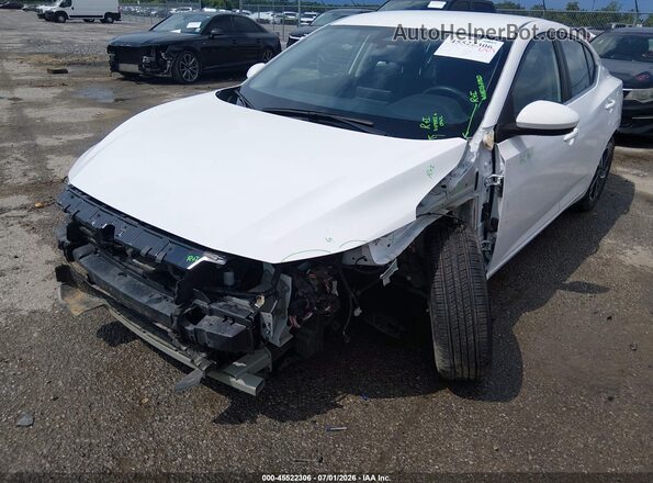 3N1AB8CV7SY209610 2025 NISSAN SENTRA White Вид спереду